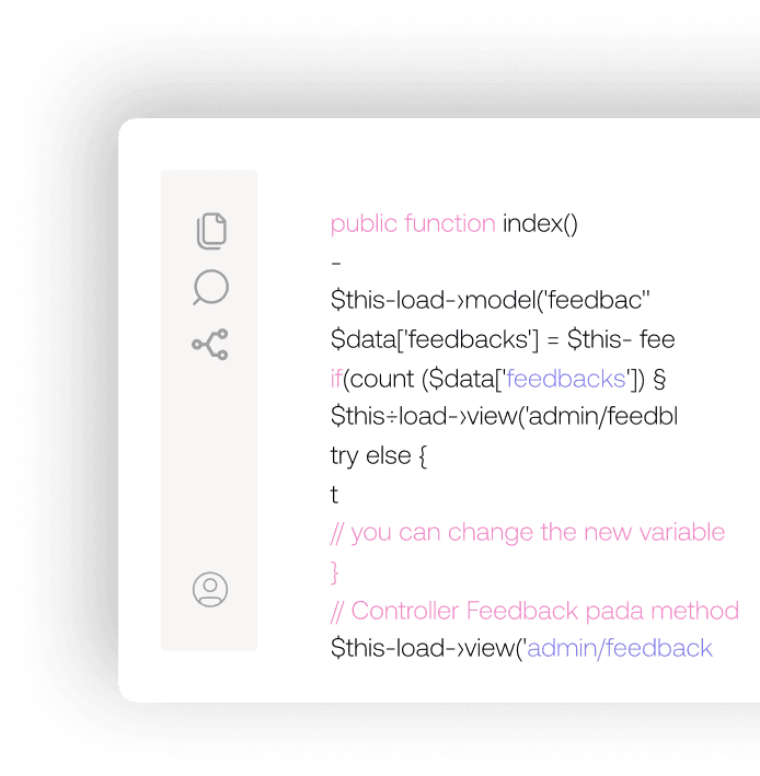 Code overlay
